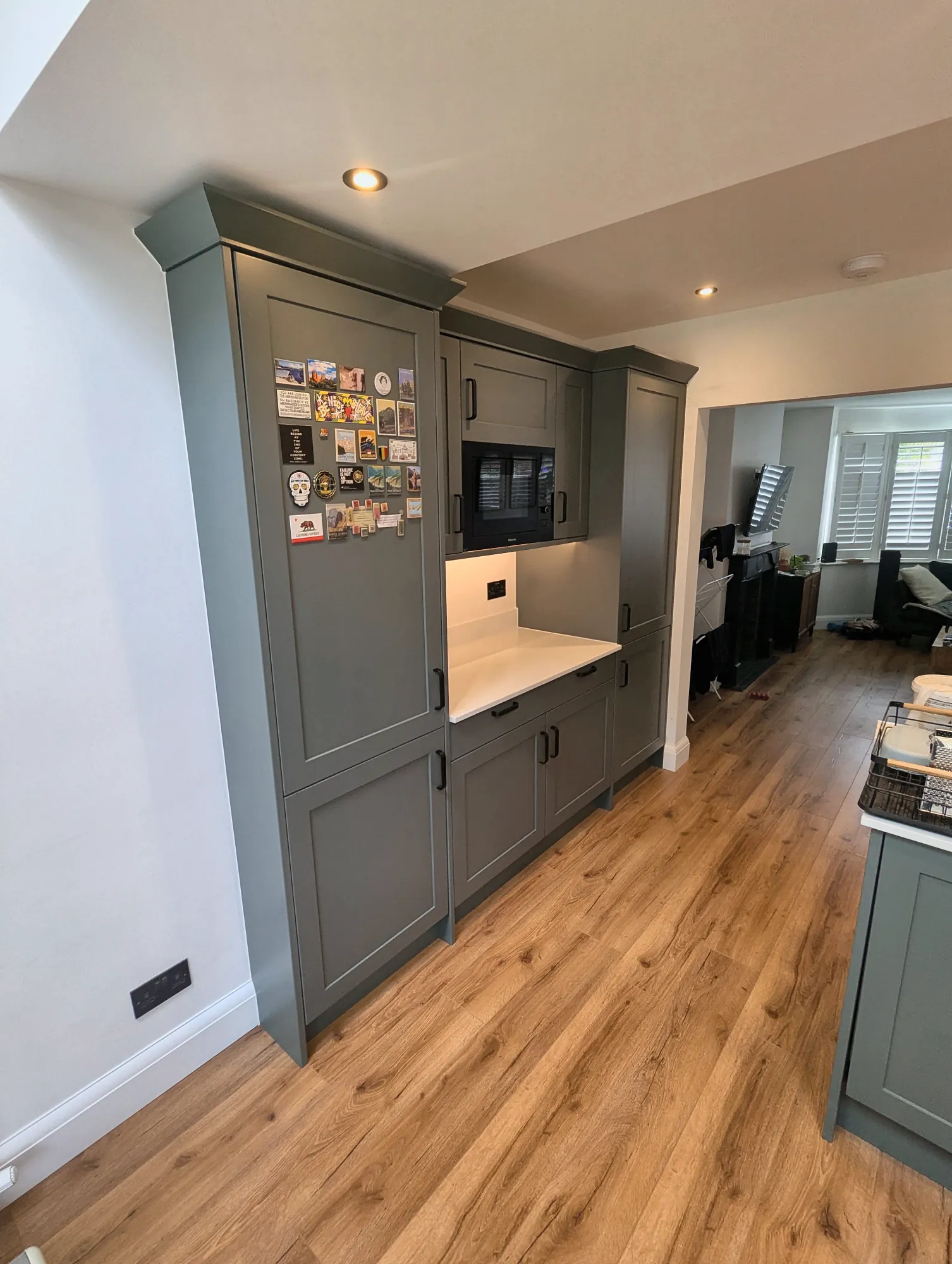Tall larder and appliance housing