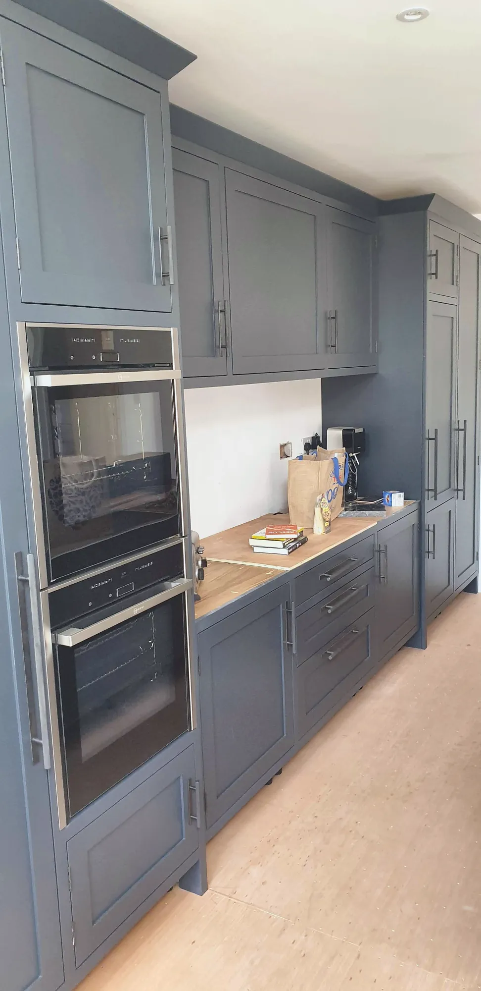 Tall oven housing and wall units